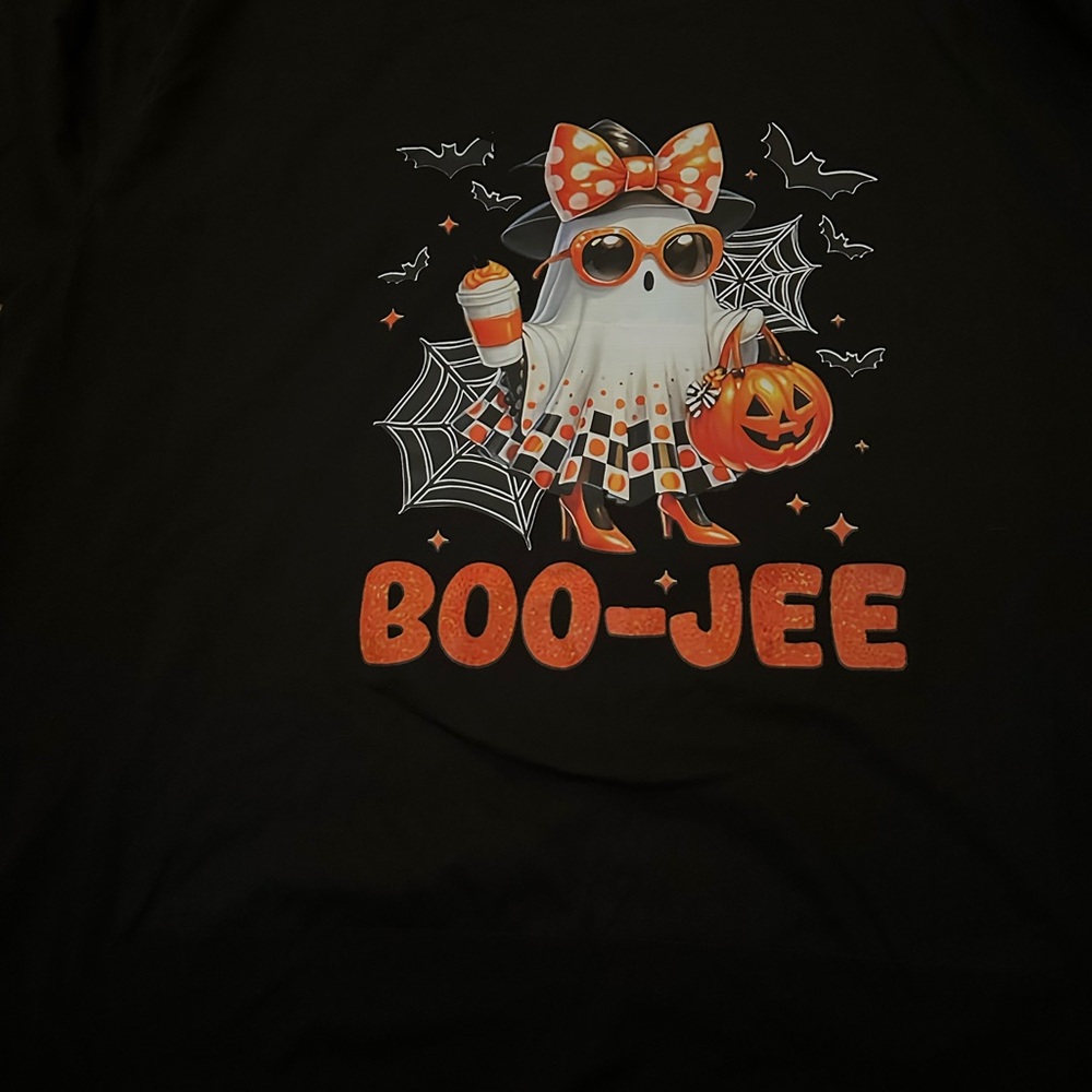 Halloween Boo-Jee Ghost T-ShirtBoo-Jee
Men’s XL or Woman’s 2X